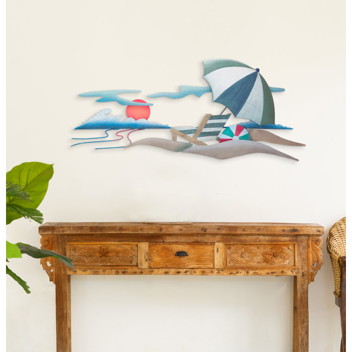 Rosecliff Heights A Day at the Beach Wall Décor Wayfair